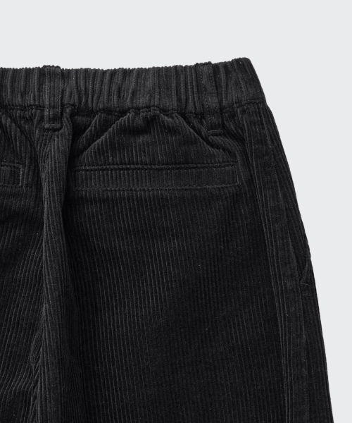 MUSINSA STANDARD KIDS（ムシンサスタンダードキッズ）の「8W コーデュロイカーブパンツ [ブラック]（その他パンツ・レディース・その他・120/130/140/150/160）」の7枚目の写真
