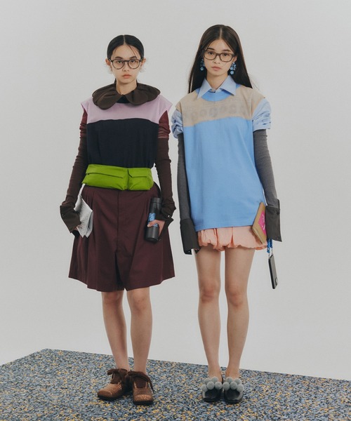 NON TOKYO（ノントーキョー）の「BELT WAIST BAG（ボディバッグ/ウエストポーチ・レディース・ライトグリーン/ホワイト/ブラック・FREE）」の4枚目の写真