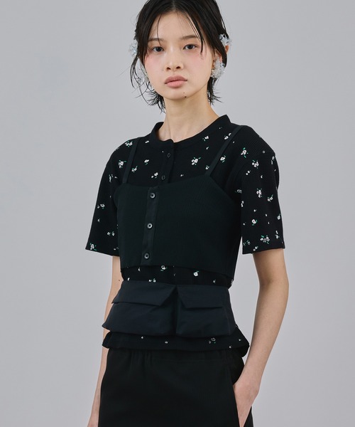 NON TOKYO（ノントーキョー）の「BELT WAIST BAG（ボディバッグ/ウエストポーチ・レディース・ライトグリーン/ホワイト/ブラック・FREE）」の7枚目の写真