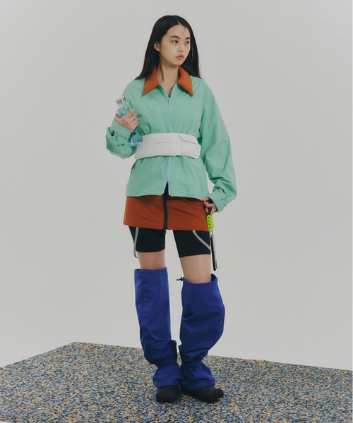NON TOKYO（ノントーキョー）の「BELT WAIST BAG（ボディバッグ/ウエストポーチ・レディース・ライトグリーン/ホワイト/ブラック・FREE）」の9枚目の写真