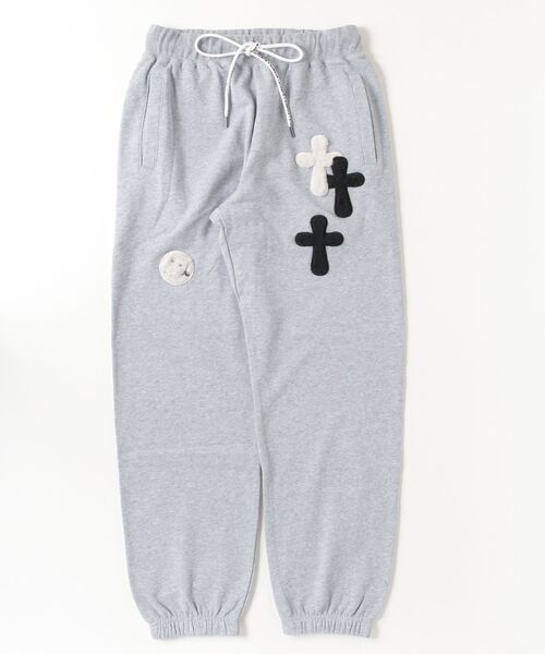 ROYAL FLASH(ロイヤルフラッシュ)の「STUD MUFFIN/スタッドマフィン/別注クロス&ピースパンツ(その他パンツ・メンズ・グレー/ブラック・4/3)」の2枚目の写真