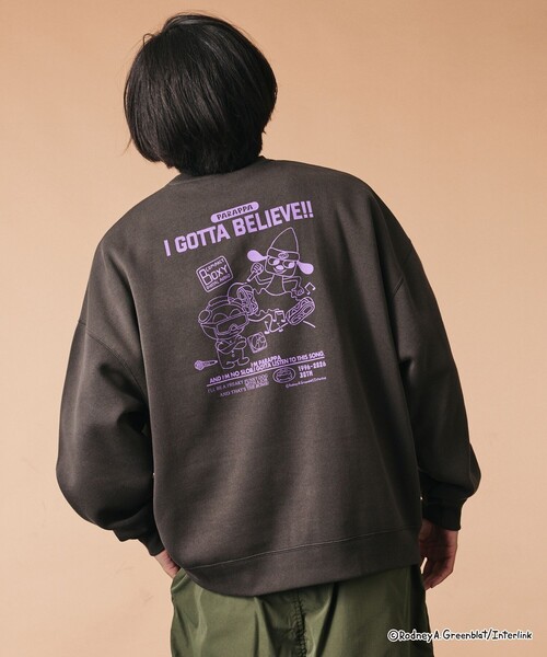 FREAK'S STORE(フリークスストア)の「限定展開 パラッパラッパー 別注 ビックシルエット モノ スウェット(スウェット・メンズ・アッシュグレー/ネイビー/スミクロ・SMALL/MEDIUM/LARGE)」の1枚目の写真