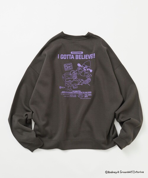 FREAK'S STORE(フリークスストア)の「限定展開 パラッパラッパー 別注 ビックシルエット モノ スウェット(スウェット・メンズ・アッシュグレー/ネイビー/スミクロ・SMALL/MEDIUM/LARGE)」の10枚目の写真