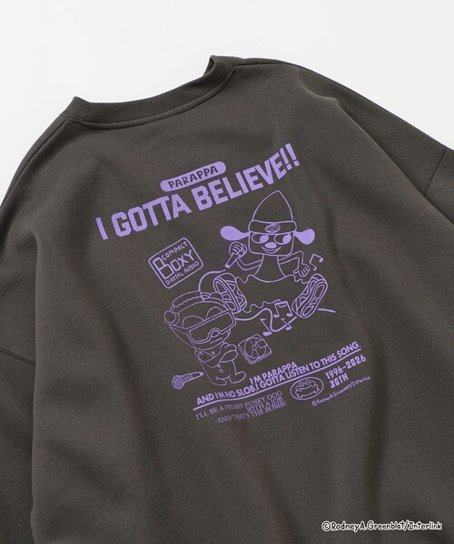FREAK'S STORE(フリークスストア)の「限定展開 パラッパラッパー 別注 ビックシルエット モノ スウェット(スウェット・メンズ・アッシュグレー/ネイビー/スミクロ・SMALL/MEDIUM/LARGE)」の11枚目の写真