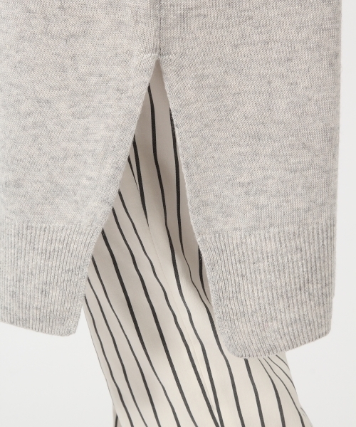 GLOBAL WORK（グローバルワーク）の「レーヨンリネンロングジレ/709291（カーディガン/ボレロ・レディース・ホワイト/グレー/ベージュ/ネイビー・FREE）」の13枚目の写真