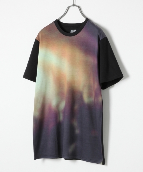 HARE（ハレ）の「ロックシェイドオフプリントTEE(HARE)（Tシャツ/カットソー・メンズ・オフホワイト/グレー/ブラック・MEDIUM/SMALL/LARGE）」の3枚目の写真