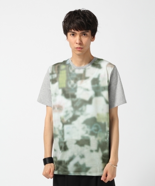 HARE（ハレ）の「ロックシェイドオフプリントTEE(HARE)（Tシャツ/カットソー・メンズ・オフホワイト/グレー/ブラック・MEDIUM/SMALL/LARGE）」の9枚目の写真