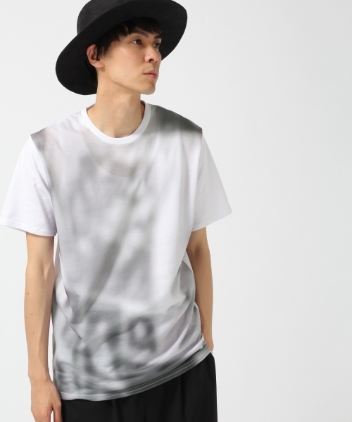 HARE（ハレ）の「ロックシェイドオフプリントTEE(HARE)（Tシャツ/カットソー・メンズ・オフホワイト/グレー/ブラック・MEDIUM/SMALL/LARGE）」の10枚目の写真