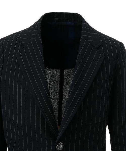 The Stylist Japan（ザスタイリストジャパン）の「THE STYLIST JAPAN(ザ スタイリスト ジャパン)HOPSACK ST JACKET ◆（テーラードジャケット・メンズ・ネイビー・SMALL/X-SMALL/LARGE/MEDIUM）」の6枚目の写真