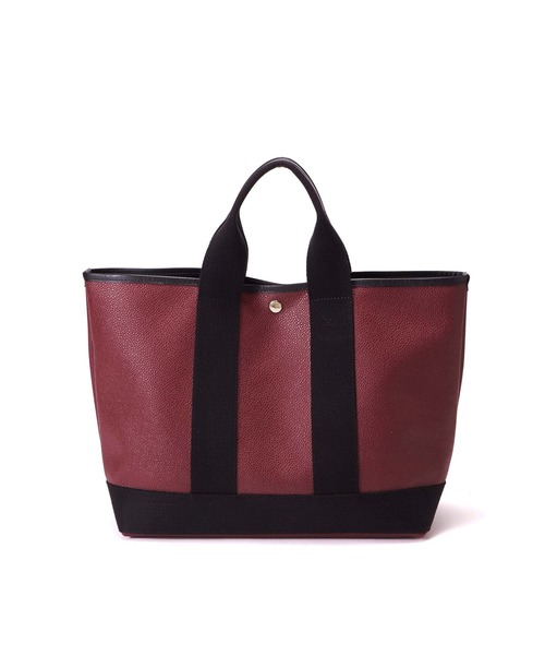 TREASURE TOPKAPI（トレジャートプカピ）の「【Breath TOPKAPI /ブレス トプカピ】【A4対応】【撥水】スコッチグレイン ネオレザー A4トートバッグ VERY掲載（トートバッグ・レディース・クリーム/ブラック/グレイッシュベージュ/ライトグレー/ライトピンク/ネイビー/ワインレッド/ライトベージュ/ブルー/ブラウン/イエロー系/ベージュ系/ベージュ/ダークネイビー/カーキブラウン/グリーン系その他/キャメル/ピンク系その他/ラベンダー/サンドグレー・FREE）」の20枚目の写真