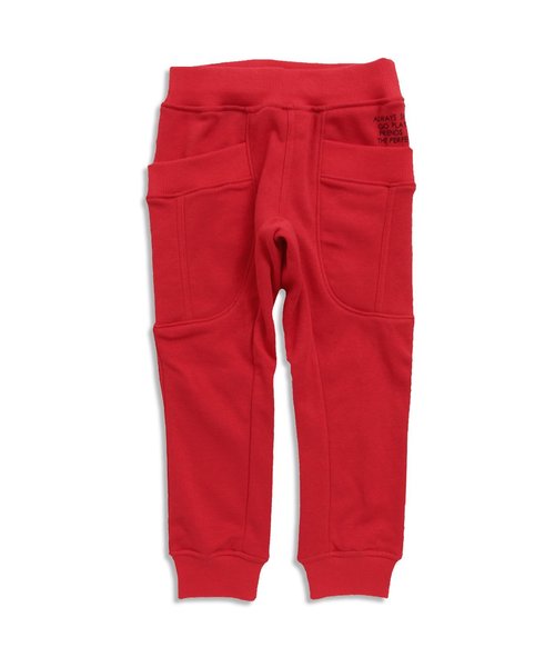 BREEZE(ブリーズ)の「ネット限定 あったか裏シャギーマチ付カットパンツ(10分丈)(その他パンツ・キッズ・チャコール/ダークグリーン/レッド・95/80/100/110/90/120)」の11枚目の写真