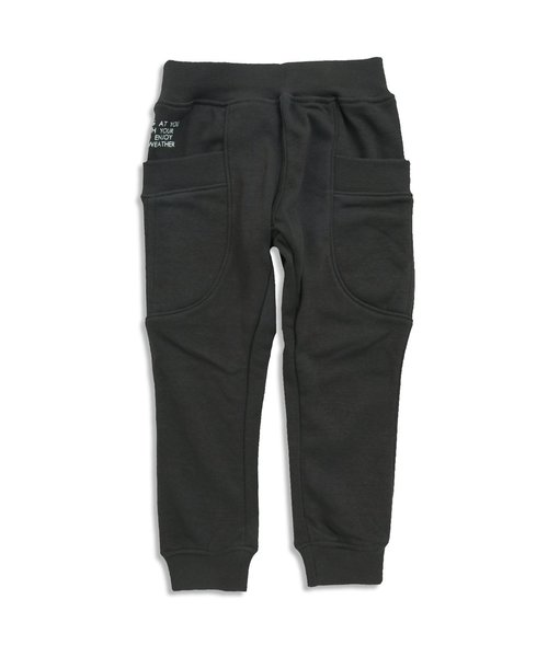 BREEZE(ブリーズ)の「ネット限定 あったか裏シャギーマチ付カットパンツ(10分丈)(その他パンツ・キッズ・チャコール/ダークグリーン/レッド・95/80/100/110/90/120)」の10枚目の写真