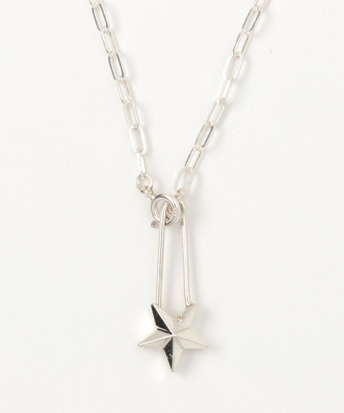 ZUCCa（ズッカ）の「S （S)JHM STAR & SAFETYPIN（ネックレス・レディース・シルバー×ゴールド/その他1・FREE）」の4枚目の写真