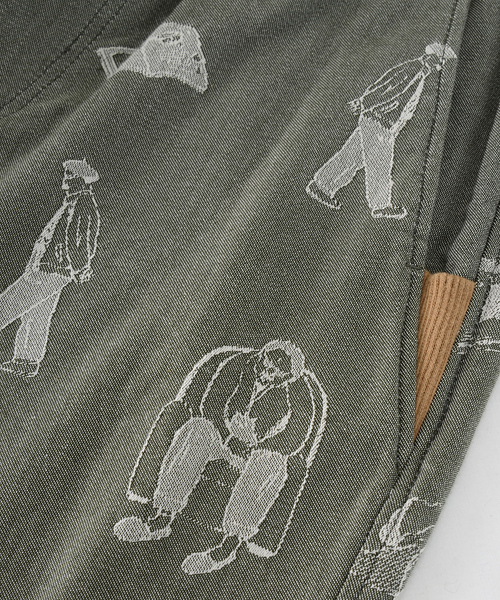 Ne-net（ネネット）の「S おじボトム（その他パンツ・レディース・チャコールグレー/カーキ・02/03）」の5枚目の写真