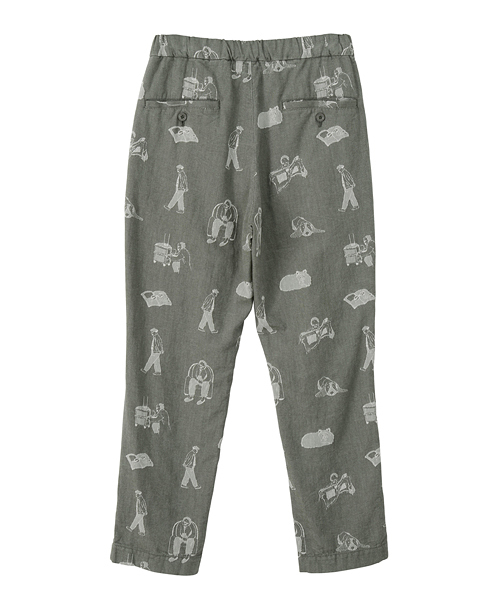 Ne-net（ネネット）の「S おじボトム（その他パンツ・レディース・チャコールグレー/カーキ・02/03）」の6枚目の写真