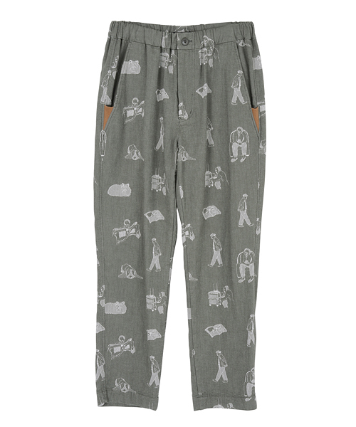 Ne-net（ネネット）の「S おじボトム（その他パンツ・レディース・チャコールグレー/カーキ・02/03）」の8枚目の写真