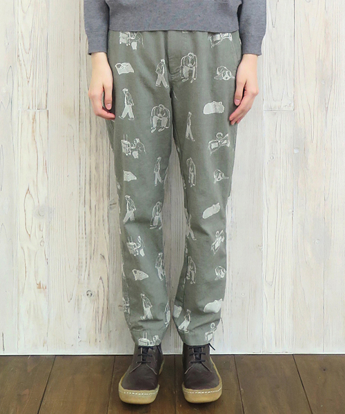 Ne-net（ネネット）の「S おじボトム（その他パンツ・レディース・チャコールグレー/カーキ・02/03）」の11枚目の写真