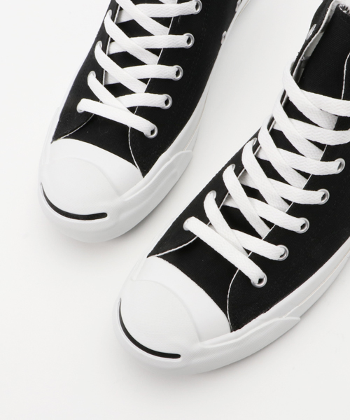 CONVERSE（コンバース）の「【CONVERSE】JACK PURCELL MID（スニーカー・メンズ・ホワイト/ブラック・9/9.5/8）」の8枚目の写真
