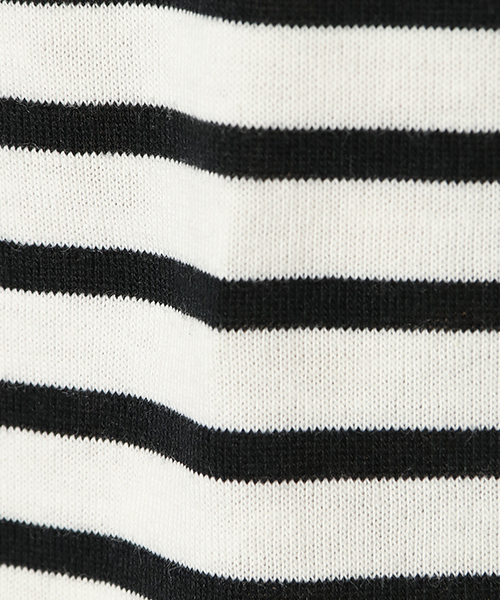 VENCEEXCHANGE（ヴァンスエクスチェンジ）の「天竺ロング丈ラウンドクルーＴ（Tシャツ/カットソー・メンズ・ブラック/その他/オフホワイト・LARGE/MEDIUM）」の10枚目の写真