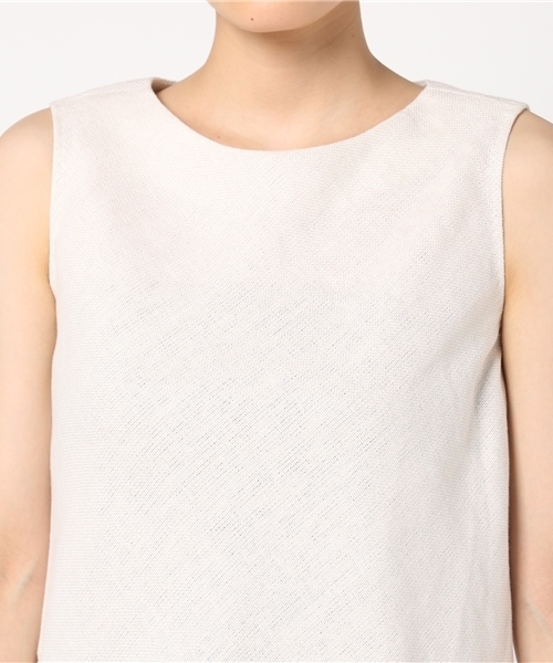 plage（プラージュ）の「フォルサップ フリンジプルオーバー◆（シャツ/ブラウス・レディース・ネイビー/アイボリー・FREE）」の6枚目の写真