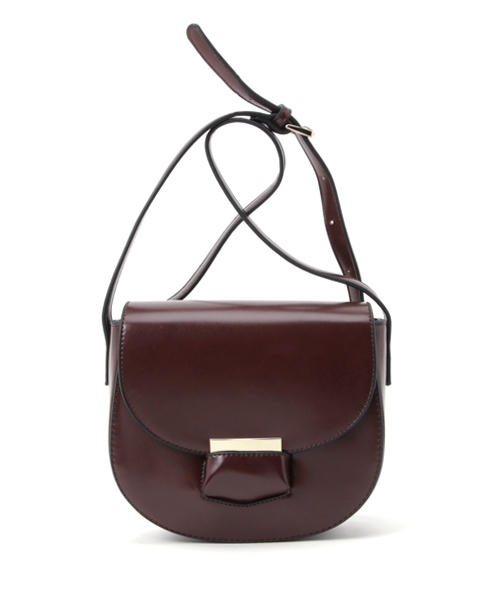 PLAIN CLOTHING（プレーンクロージング）の「ラウンドショルダーバッグ【PLAIN CLOTHING】（ショルダーバッグ・レディース・ブラウン/キャメル/ブラック/ライトブルー・FREE）」の19枚目の写真