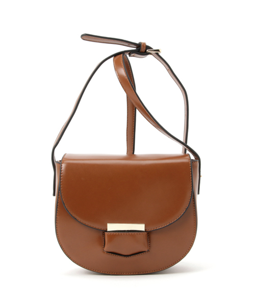 PLAIN CLOTHING（プレーンクロージング）の「ラウンドショルダーバッグ【PLAIN CLOTHING】（ショルダーバッグ・レディース・ブラウン/キャメル/ブラック/ライトブルー・FREE）」の20枚目の写真