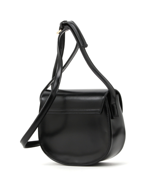 PLAIN CLOTHING（プレーンクロージング）の「ラウンドショルダーバッグ【PLAIN CLOTHING】（ショルダーバッグ・レディース・ブラウン/キャメル/ブラック/ライトブルー・FREE）」の5枚目の写真