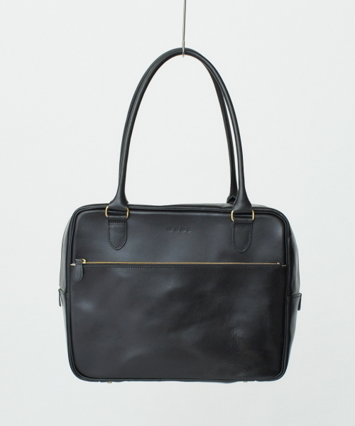 BRITANNIA LEATHER（ブリタニアレザー）の「【栃木レザー】LEATHER BOSTON BAG（ボストンバッグ・メンズ・ブラック/ダークブラウン/ネイビー/レッド/オリーブ/キャメル・FREE）」の2枚目の写真