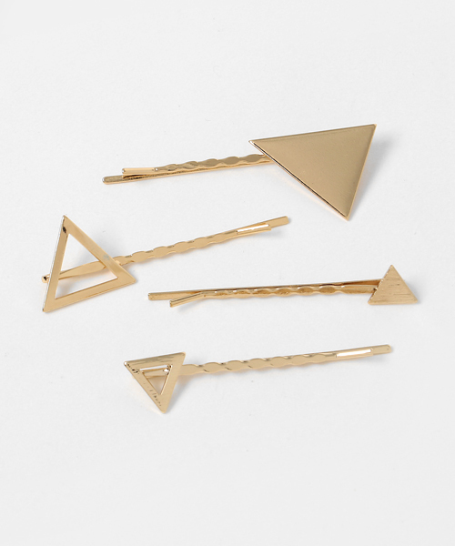 Me%(ミィパーセント)の「キカガクヘアピンセット 772927(ヘアピン・レディース・その他1/その他2・ONESIZE)」の1枚目の写真