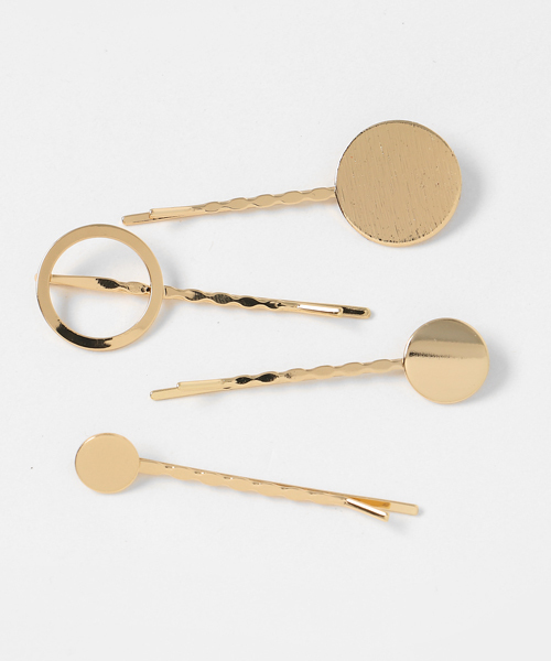 Me%(ミィパーセント)の「キカガクヘアピンセット 772927(ヘアピン・レディース・その他1/その他2・ONESIZE)」の2枚目の写真