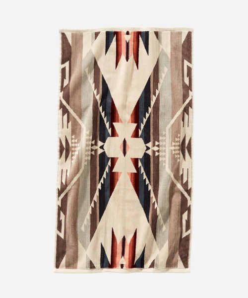 PENDLETON（ペンドルトン）の「PENDLETON/ペンドルトン Iconic Hand XB219/アイコニックジャガードタオルハンド（タオル・レディース・ブラック系その他/グレー系その他/ブルー系その他/レッド系その他/ホワイト系その他/ターコイズブルー/グレー/ホワイト/ベージュ系その他/タン・FREE）」の2枚目の写真