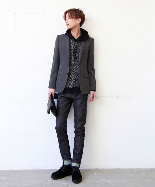 JOHN LAWRENCE SULLIVAN（ジョンローレンスサリバン）の「JOHN LAWRENCE SULLIVAN ジャケット（テーラードジャケット・メンズ・ブラック/ダークグレー・34/36/38/40）」の20枚目の写真