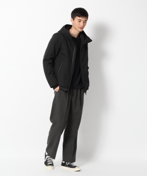 GLOBAL WORK(グローバルワーク)の「ウールワイドトラウザー/775680(その他パンツ・メンズ・ダークグレー/ブラック/グレー・MEDIUM/SMALL/LARGE)」の5枚目の写真