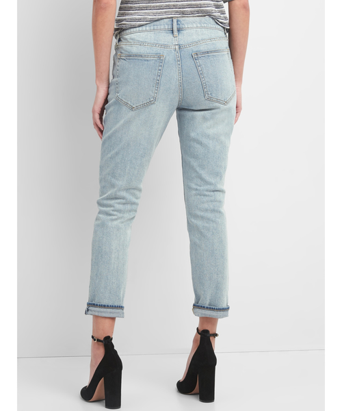 MSGM ミットライスヘルヘットカコハンツ 3542MDP15237801 02 GAP（ギャップ）の「ミッドライズ ベストガールフレンドジーンズ