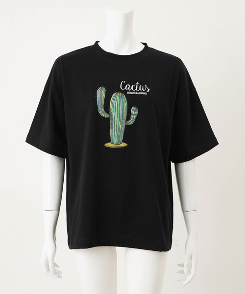 one after another NICE CLAUP(ワンアフターアナザーナイスクラップ)の「プリントアソートT(Tシャツ/カットソー・レディース・オフホワイト/ブラック/グレー・FREE)」の16枚目の写真