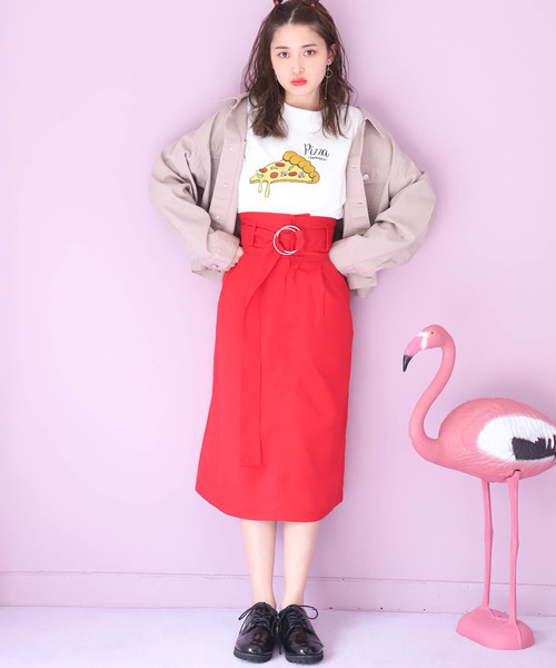 one after another NICE CLAUP(ワンアフターアナザーナイスクラップ)の「プリントアソートT(Tシャツ/カットソー・レディース・オフホワイト/ブラック/グレー・FREE)」の17枚目の写真