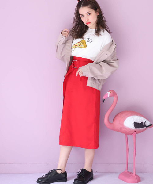 one after another NICE CLAUP(ワンアフターアナザーナイスクラップ)の「プリントアソートT(Tシャツ/カットソー・レディース・オフホワイト/ブラック/グレー・FREE)」の20枚目の写真