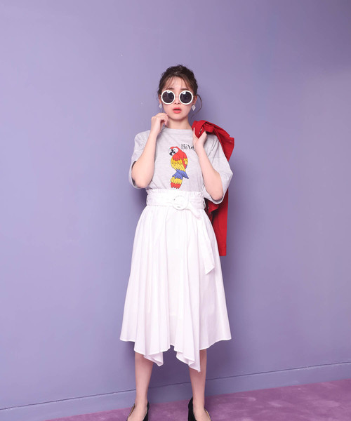 one after another NICE CLAUP(ワンアフターアナザーナイスクラップ)の「プリントアソートT(Tシャツ/カットソー・レディース・オフホワイト/ブラック/グレー・FREE)」の6枚目の写真