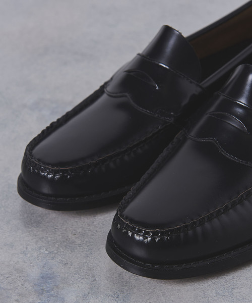 G.H.BASS（ジーエイチバス）の「＜G.H.BASS（ジーエイチバス）＞LOGAN LOAFER（ローファー・メンズ・ワインレッド/ブラック・10/8h/9h/9/8/6/6h/7h/7）」の9枚目の写真