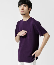 NANO universe | テンセルリネン半袖ニット(Tシャツ/カットソー)