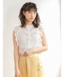 fifth | 総レースデザインコンパクトトップス(シャツ/ブラウス)