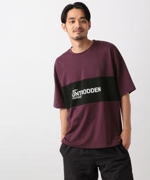 RAGEBLUE | パネル切り替えプリントTシャツ/804880(Tシャツ/カットソー)