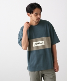 RAGEBLUE | パネル切り替えプリントTシャツ/804880(Tシャツ/カットソー)