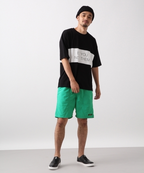 RAGEBLUE（レイジブルー）の「パネル切り替えプリントTシャツ/804880（Tシャツ/カットソー・メンズ・ホワイト/ブラック/パープル/グリーン系その他・SMALL/MEDIUM/LARGE）」の7枚目の写真