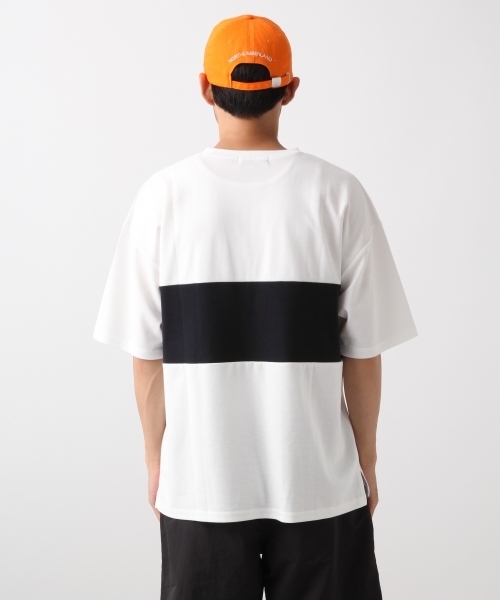 RAGEBLUE（レイジブルー）の「パネル切り替えプリントTシャツ/804880（Tシャツ/カットソー・メンズ・ホワイト/ブラック/パープル/グリーン系その他・SMALL/MEDIUM/LARGE）」の11枚目の写真