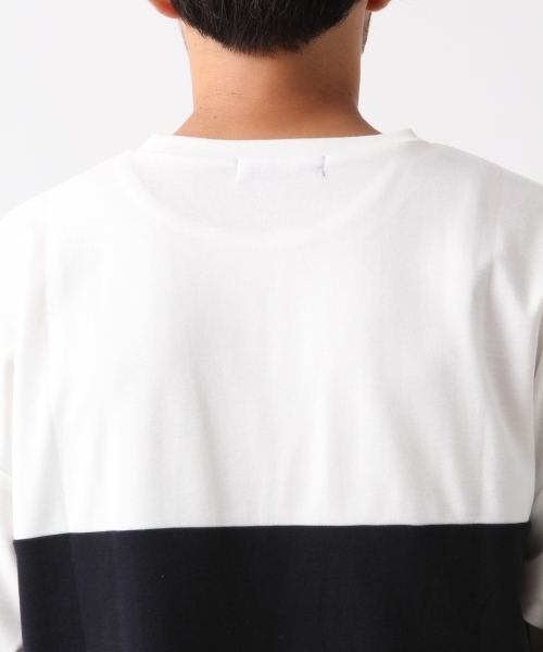 RAGEBLUE（レイジブルー）の「パネル切り替えプリントTシャツ/804880（Tシャツ/カットソー・メンズ・ホワイト/ブラック/パープル/グリーン系その他・SMALL/MEDIUM/LARGE）」の15枚目の写真