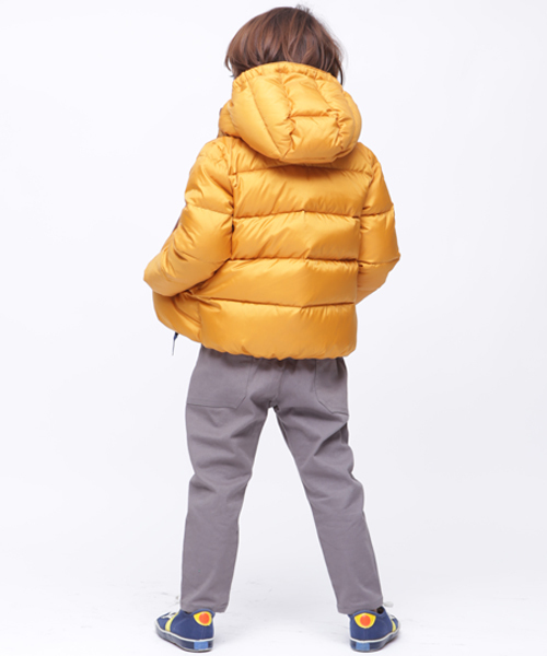 RUGGEDWORKS（ラゲッドワークス）の「フード付きダウンジャケット（ダウンジャケット/コート・キッズ・ブラック/レッド/マスタード・90cm/110cm/100cm/120cm/130cm/140cm/150cm）」の6枚目の写真