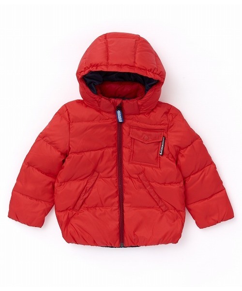 RUGGEDWORKS（ラゲッドワークス）の「フード付きダウンジャケット（ダウンジャケット/コート・キッズ・ブラック/レッド/マスタード・90cm/110cm/100cm/120cm/130cm/140cm/150cm）」の16枚目の写真