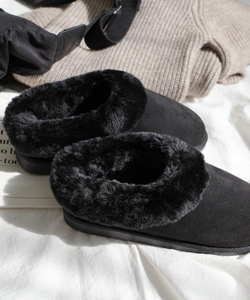 AmiAmi（アミアミ）の「【17cm-26cm対応！】もこもこムートンスリッパ（その他シューズ・レディース・ベージュ/グレー/ブラック/ダークブラウン/レオパード/ライトグレー/キャメル・37/39/40/35/38/36/41/42/32/33/34）」の17枚目の写真