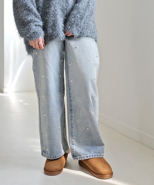 AmiAmi（アミアミ）の「【17cm-26cm対応！】もこもこムートンスリッパ（その他シューズ・レディース・ベージュ/グレー/ブラック/ダークブラウン/レオパード/ライトグレー/キャメル・37/39/40/35/38/36/41/42/32/33/34）」の13枚目の写真